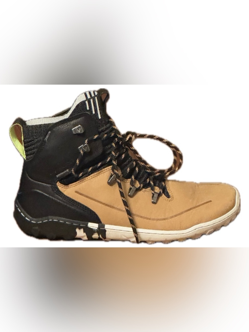 Vivo Barefoot Tracker Decon Tan and Black Lace-Up Hiking Boot